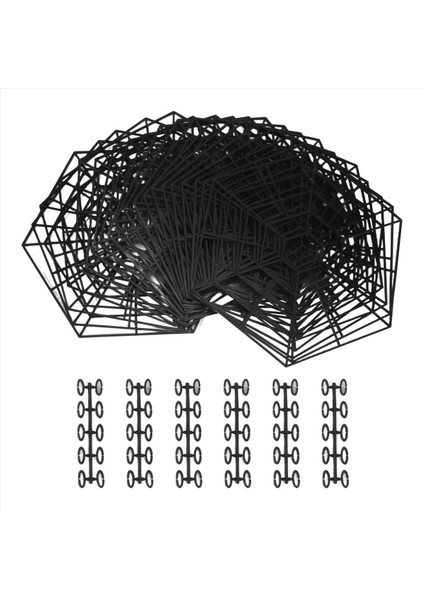 20 Gölet Koruyucular Yüzen Koruma Heron ve Zararlara Karşı Koruma Plastik Net Heron ve Cats Caydırıcılık (Yurt Dışından)