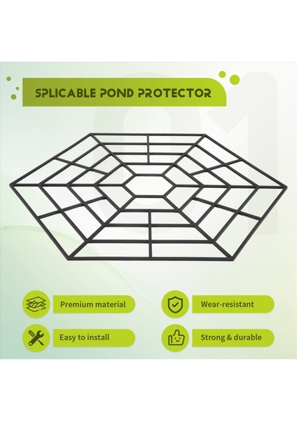 20 Gölet Koruyucular Yüzen Koruma Heron ve Zararlara Karşı Koruma Plastik Net Heron ve Cats Caydırıcılık (Yurt Dışından) fırsatları