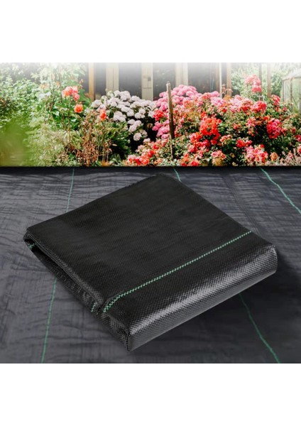 3.5ft x 50FT Bahçe Otu Bariyeri Peyzaj Kumaş Ağır Hizmet Otu Blok Bahçe Mat, Ot Kontrol Bahçe Bezi (Yurt Dışından) fırsatları