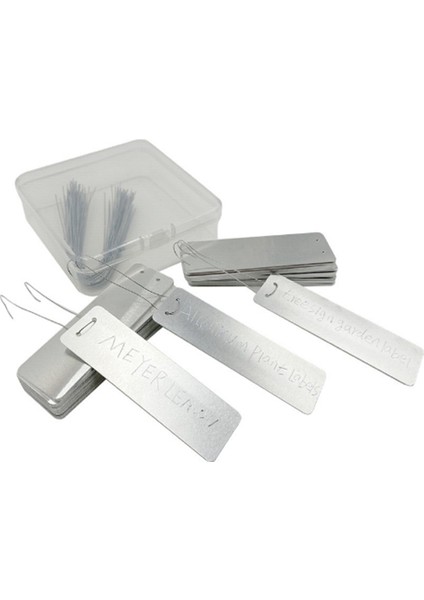 100PCS Alüminyum Bitki Etiketleri, Metal Bitki Etiketleri, Ağaç Kimliği Etiketleri Bitki Alüminyum Etiketi Yuvarlak Sanat Alüminyum Etiketi (Yurt Dışından) fiyatları