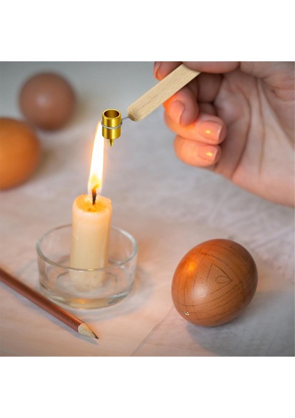 0.4mm Ince Pirinç Uçlu Ahşap Saplı Art Deco Yazı Kalemleri Cetvel Kalem (Yurt Dışından) fırsatları