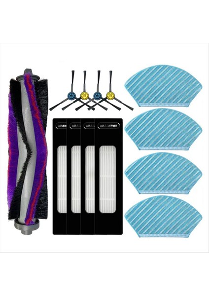 M7 / Pro Max NER700 770 Silindir Yan Fırça Hepa Filtre Paspas Aksesuarları Parçaları (Yurt Dışından)