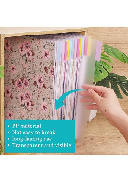 32PIECES Scrapbook Etiket Bölücüler Plastik Scrapbook Kağıt Bölücüler 30.48X30.48CM Scrapbook Kağıdı, Kart Stoku Bölmek Için (Yurt Dışından) fırsatları