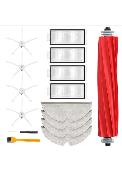 Max/max+ Elektrikli Süpürge Ana Yan Fırça Hepa Filtre Paspaslar Için 2x Yedek Aksesuar (Yurt Dışından) fiyatları