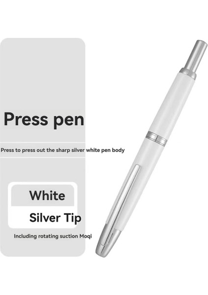 Jinhao 10 Light Luxury Press Geri Çekilebilir Tip Çeşme Kalemi Kaligrafi Yazma Imzalama Ofisi Hediye Kalemi, I (Yurt Dışından) fırsatları