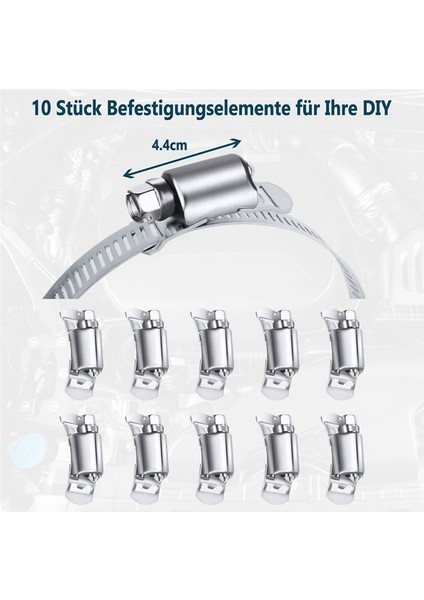 Hortum Kelepçe Paslanmaz Çelik Dıy Kelepçe Hortum Kelepçe Boru Hortumu Hortum 9.84FT Düzeltilebilir Bant Ekli (Yurt Dışından) indirimleri