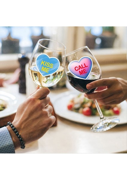 4 Paket Sevgililer Günü Partisi Dekorasyon Çıkartmaları Sevgililer Günü Tatil Zarfı Hediye Aşk Çıkartmaları (Yurt Dışından) modelleri