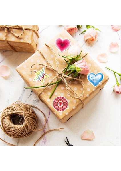 4 Paket Sevgililer Günü Partisi Dekorasyon Çıkartmaları Sevgililer Günü Tatil Zarfı Hediye Aşk Çıkartmaları (Yurt Dışından) fırsatları