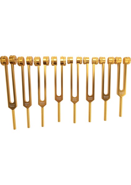 Diyapazon, 7 Çakra + 1 Ruhsal Amaç Ağırlıklı Akort. Altın (Yurt Dışından) indirimleri