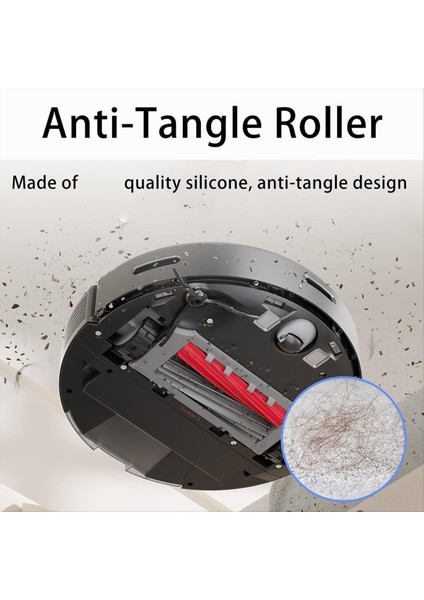 Q5 Max+/ Duoroller+/q5 Pro/q5 Pro+/q8 Max/ Q8 Max+ Robot Süpürge, Ana Fırça Hepa Filtresi Için Yedek Kitler (Yurt Dışından) fırsatları