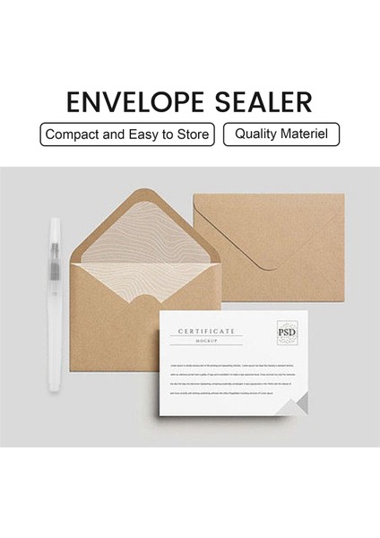 10 Adet Kalem Tarzı Nemlendirici Damga Zarfı Nistenli Posta Mektubu Sızdırmazlık Maddesi Zarfı Yalıyor Ofis Için (Yurt Dışından) indirimleri