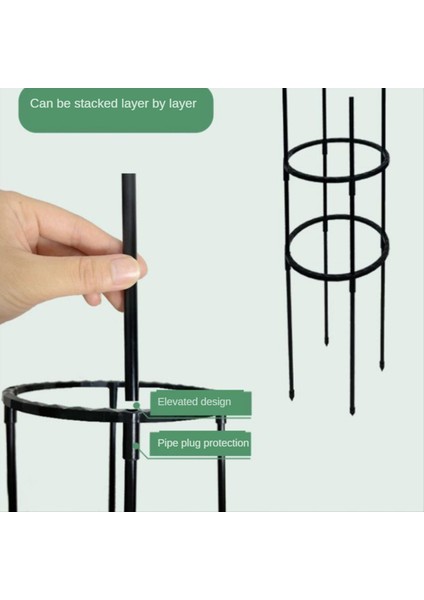 Tırmanma Bitkisi Dikilitaş Kafes, Bahçe Kafes, Tırmanma Asma Bitki Standı, Çiçek Standı, Bitki Kulesi, 2pcs (A) (Yurt Dışından) indirimleri