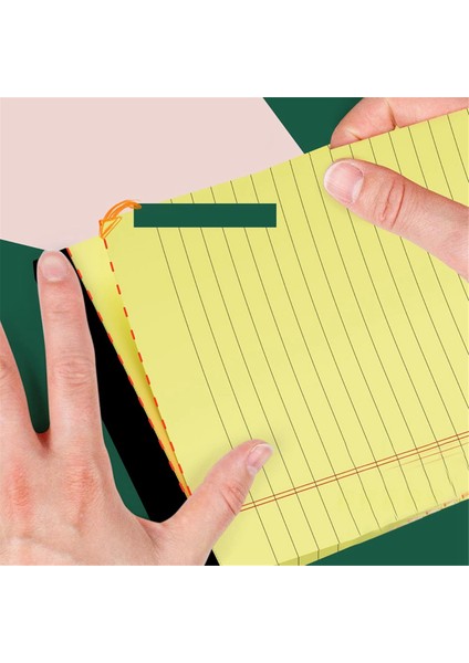 Sarı Not Defterleri 5x8 Not Defterleri, 8 Paket Küçük Not Defterleri Iş Için Delikli (Yurt Dışından) indirimleri