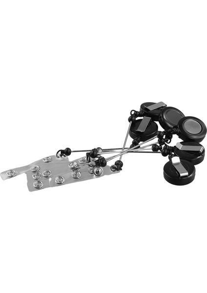 6 Adet Boncuklu Geri Çekilebilir Rozet Makarası Klips Tutucu Klipsli Dıy Hediye (Yurt Dışından) modelleri