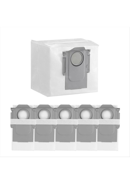 S8 Pro Ultra, S7 Maxv S8+ Robot Süpürgeler Için 6 Parçalı Elektrikli Süpürge Toz Torbası (Yurt Dışından)