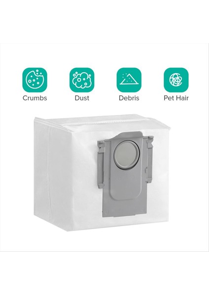 S8 Pro Ultra, S7 Maxv S8+ Robot Süpürgeler Için 6 Parçalı Elektrikli Süpürge Toz Torbası (Yurt Dışından) fiyatları