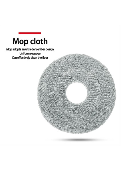 Robot Süpürge S20+ / S10 Plus B108GL B105 B108CN Parçalar Aksesuarlar Filtre Ana Yan Fırça Paspas (Yurt Dışından) fiyatları