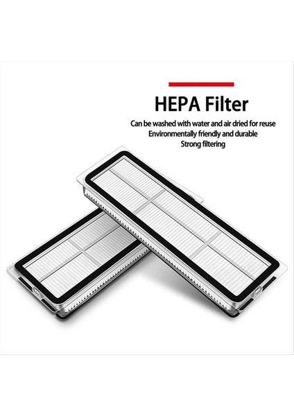 Robot Süpürge S20+ / S10 Plus B108GL B105 B108CN Parçalar Aksesuarlar Filtre Ana Yan Fırça Paspas (Yurt Dışından) indirimleri