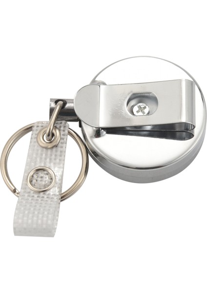 2 Paket Ağır Hizmet Geri Çekilebilir Rozet Tutucu Makarası, Metal Kimlik Rozeti Tutucu Kemer Klipsli Anahtar Yüzük Kart Anahtarlık Gümüş (Yurt Dışından) fırsatları