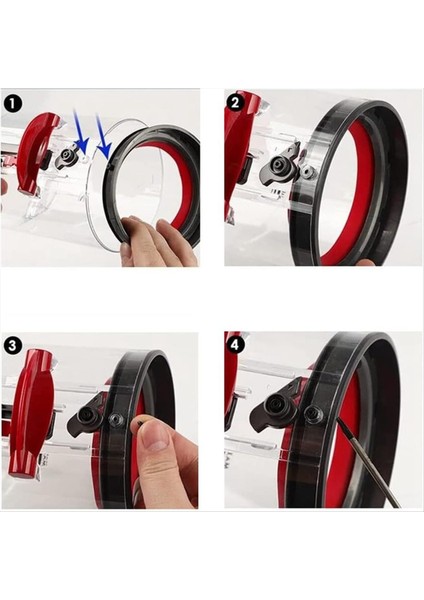 V10 Slim V12 Dijital Elektrikli Süpürge Yedek Parçaları Için Toz Haznesi Kova Üstü Sabit Sızdırmazlık Halkası (Yurt Dışından) indirimleri