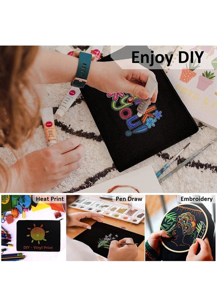 Tuval Makyaj Çantaları Tuval Fermuar Torbası Çantalar Kalem Kılıfı Boş Diy Zanaat Çantaları Diy Zanaat Için Kozmetik Kese (18 Adet) (Yurt Dışından) fiyatları
