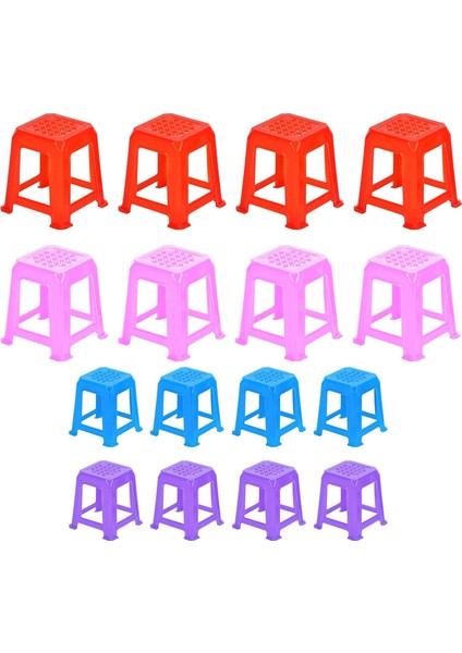 16 Adet Tuval Boyama Standları, Atlamayan Plastik Mini Tutucular (Yurt Dışından)