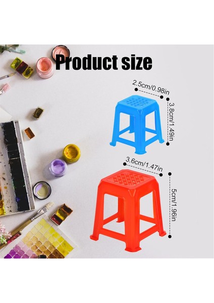 16 Adet Tuval Boyama Standları, Atlamayan Plastik Mini Tutucular (Yurt Dışından) modelleri