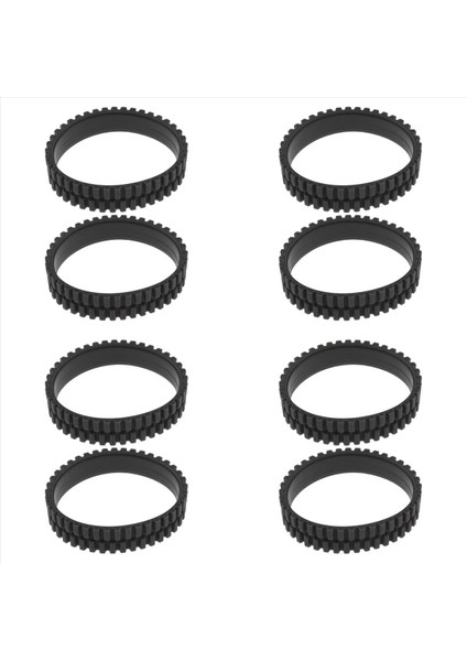 Robovac 11S/ 11S Max/ 15T/ 30/ 30C/ 15C/ 15C Max Aşınma Önleyici Lastik Için 8x Kaymaz Tekerlek Lastiği Kaplama Değişimi (Yurt Dışından)