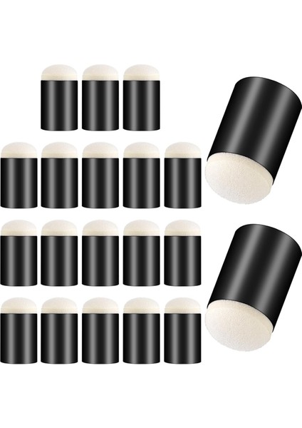 20 Adet Parmak Sünger Daubers,parmak Boyama Süngeri El Sanatları Çizimi (Yurt Dışından)