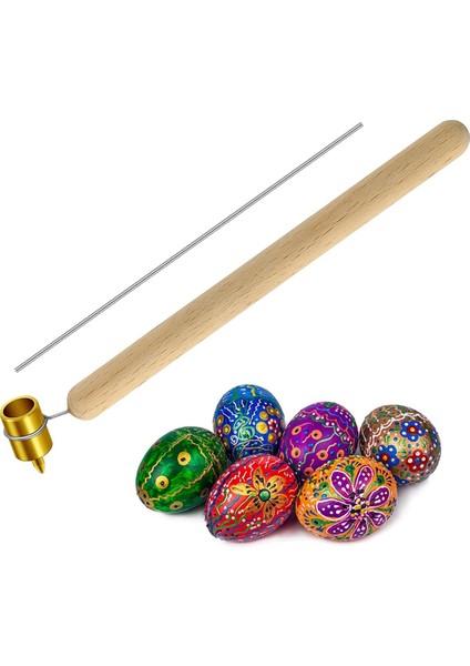 0.5mm Ince Pirinç Uçlu Ahşap Saplı Art Deco Yazı Kalemleri Cetvel Kalem (Yurt Dışından)