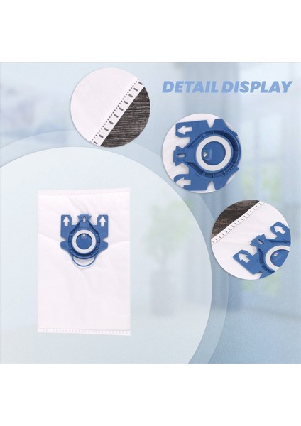 Gn 3D Elektrikli Süpürge Komple C3, C2, Klasik C1, S400, S600, S800, S2, S5, S8 Için 10 Adet Toz Torbası (Yurt Dışından) indirimleri