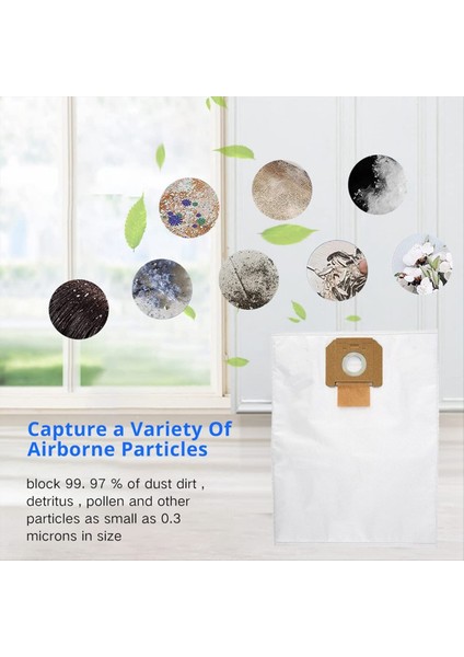 Gas 35 2607432037 Serisi Elektrikli Süpürgeler Için 10 Adet Toz Torbası Yedek Parça Ev Temizlik Çöp Torbası (Yurt Dışından) indirimleri