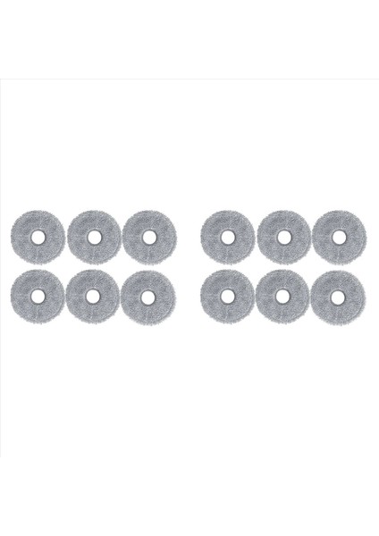 Süpürge X10 S10 Plus L10S Ultra W10S Pro Için 12X Robot Süpürge Paspas Bezi (Yurt Dışından)