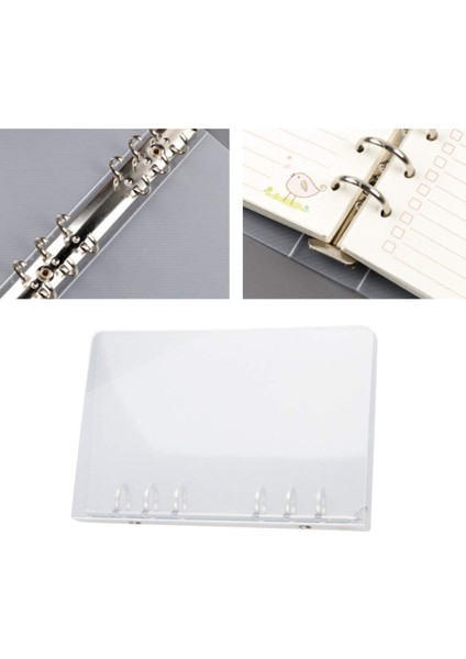 6 Halkalı Bağlayıcı Plastik Dosya Klasörü, Harf Boyutlu Ofis Malzemeleri Için Uygun A5 (Yurt Dışından) fiyatları