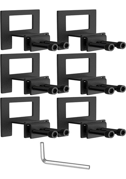 Yatak Çerçevesi Için Kaymayan Yatak Contaları, 6 Adet Yatak Tutucu Yerinde Tutucu, Metal Için Uygun Kayma Önleme (Yurt Dışından)