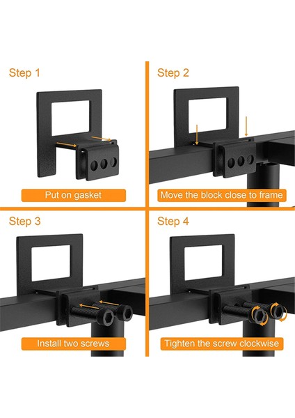 Yatak Çerçevesi Için Kaymayan Yatak Contaları, 6 Adet Yatak Tutucu Yerinde Tutucu, Metal Için Uygun Kayma Önleme (Yurt Dışından) modelleri