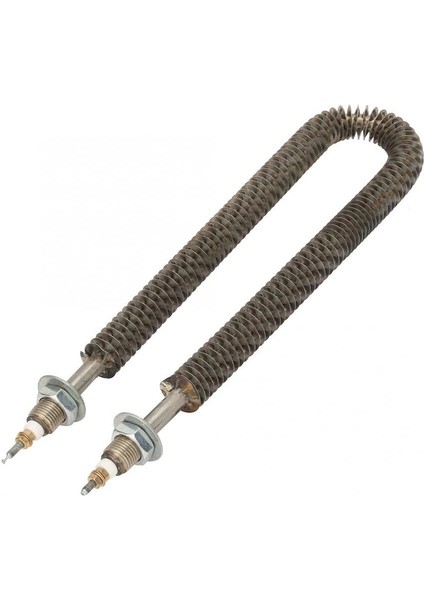 35CM/13.8 Inç U Tip Fined Elektrikli Isı Tüpü Paslanmaz Çelik Fin Isıtma Elemanları Su Isıtıcı Fırın Isıtma Borusu, 1kw (Yurt Dışından)