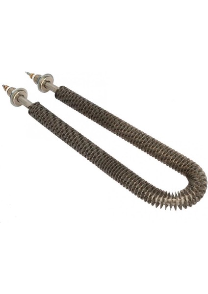 35CM/13.8 Inç U Tip Fined Elektrikli Isı Tüpü Paslanmaz Çelik Fin Isıtma Elemanları Su Isıtıcı Fırın Isıtma Borusu, 1kw (Yurt Dışından) modelleri