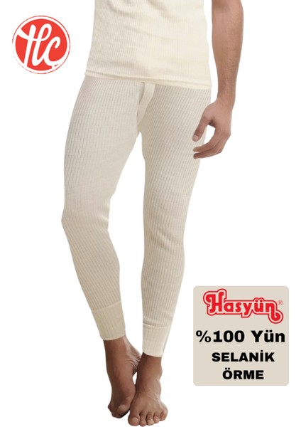 1001 Erkek %100 Yün Uzun Don