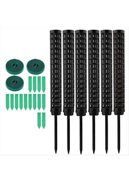 Monstera Kafes, Yosun Çubuğu, 6 Adet Bitki Kazığı, Kapalı Bitkiler Hindistancevizi, Bitki Hissesi, Yosun Direği, Tırmanma Yardımı (Yurt Dışından)