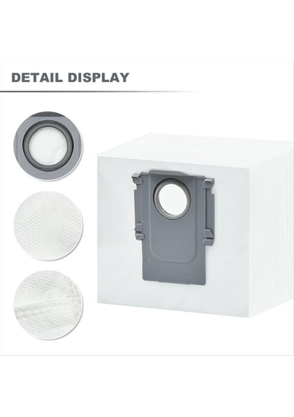 S8 Pro Ultra, S8+, S7 Maxv Ultra/max Robot Süpürge Için 6'lı Toz Torbası 2,5 L Yedek Parçalar (Yurt Dışından) indirimleri