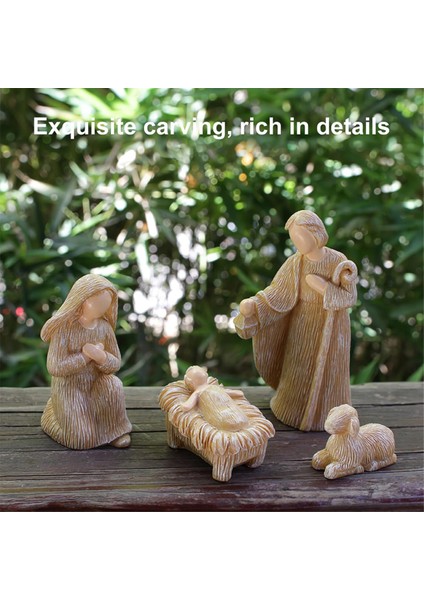 Noel Doğuş Seti, Set Hediye Süsleri El Sanatları Dekorasyonu, Oturma Odası Yatak Odası Dekoratif Aksesuarlar (Yurt Dışından) indirimleri