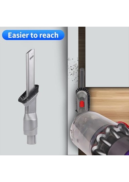 V15 V12 V11 V10 V7 V8 Elektrikli Süpürge Detaylı Temizlik Kiti Için Çizilmez Toz Alma Fırçası Seti ile Garip Alan Aracı (Yurt Dışından) indirimleri