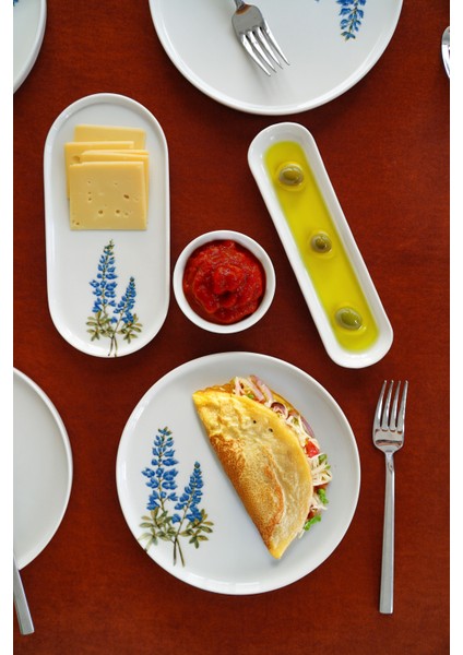 Hazeran 16 Parça 6 Kişilik Porselen Kahvaltı Takımı modelleri