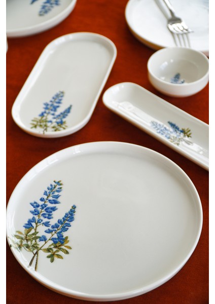 Hazeran 16 Parça 6 Kişilik Porselen Kahvaltı Takımı