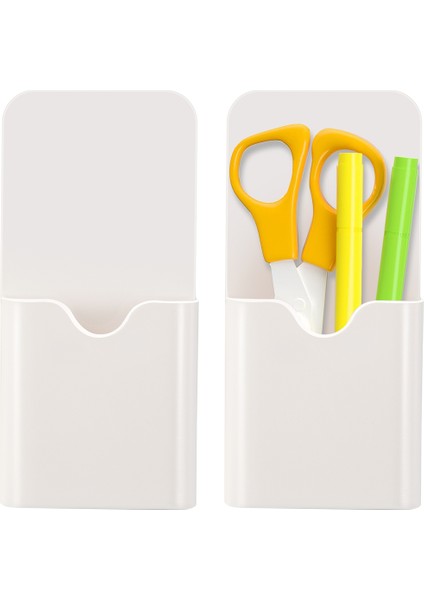 Manyetik Marker Tutucu, Beyaz Tahta Veya Buzdolabı Için Kalem Tutucu, Okul Için Mıknatıs Kalem Kupası, Ofis, Ana Sayfa 2 Paket (Yurt Dışından)