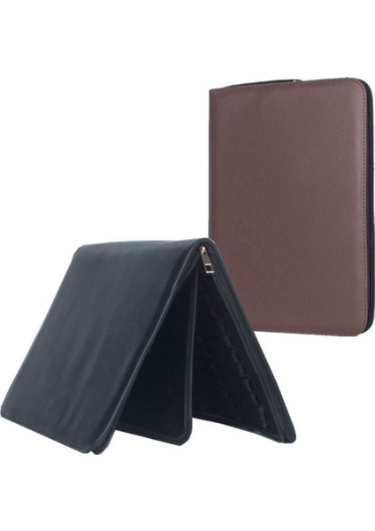 Kalemlik Kişiselleştirilmiş Pu Hediye Kalem Çantası Kalem Saklama Çantası Siyah (Yurt Dışından) fiyatları