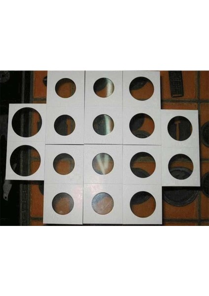 50PCS Square Cardboard Para Tutucuları Madeni Para Malzemeleri Madeni Para Albüm Koleksiyonu Deniz Feneri Damga Para Sahipleri Kapak Kılıf Depolama (Yurt Dışından) indirimleri