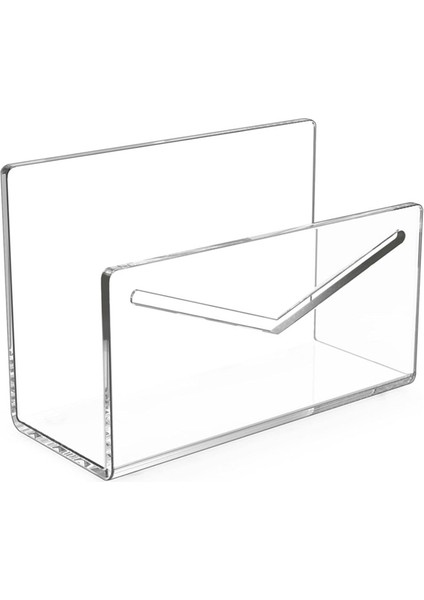 Posta Tutucu Akrilik Posta Sıralayıcısı Masa Zarf Tutucu Düzenleyici (Yurt Dışından)