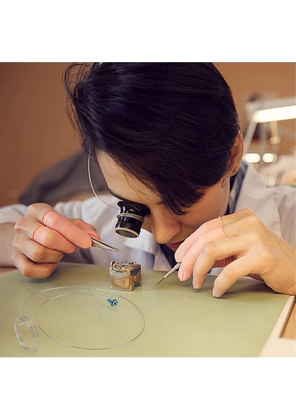 6 Adet Büyüteç Loupe Tutucu Gözlemcileri Kuyumcular Loupe Lens Kafa Bandı Loupe Kordon Tutucular Paslanmaz Çelik Tel (Yurt Dışından) indirimleri